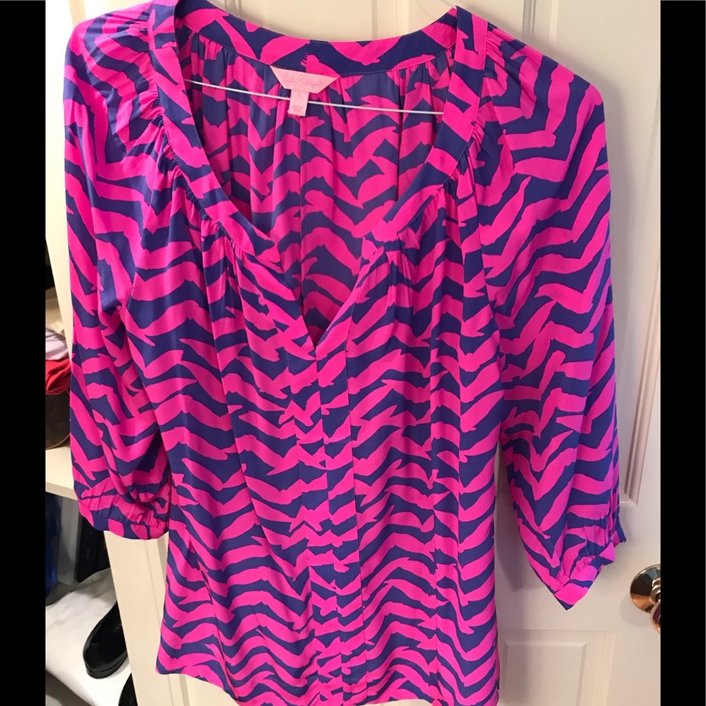 Lilly silk top